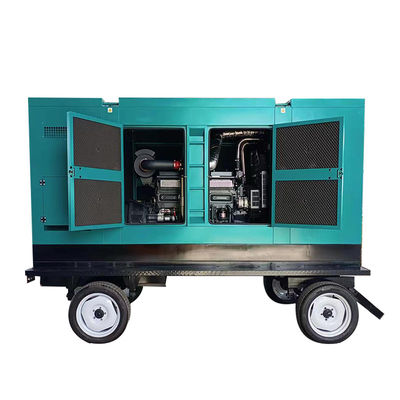 125kva 100kw Тихий тип 60hz Частота электрический генератор дизельный генератор мобильный