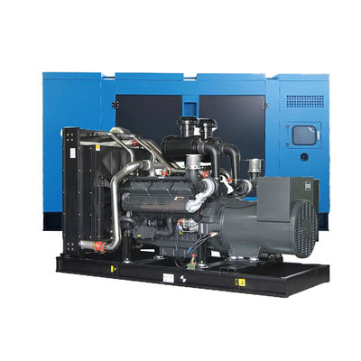 Однофазный дизельный генератор 44kva Pr 200 Amp Ac 220v с тихой и открытой системой
