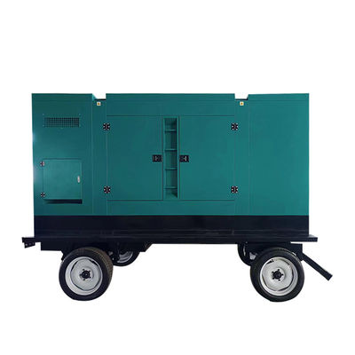 125kva 100kw Тихий тип 60hz Частота электрический генератор дизельный генератор мобильный