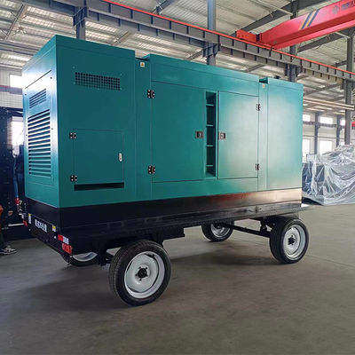 125kva 100kw Тихий тип 60hz Частота электрический генератор дизельный генератор мобильный