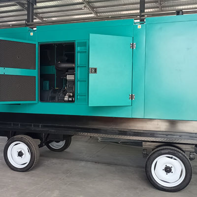 125kva 100kw Тихий тип 60hz Частота электрический генератор дизельный генератор мобильный