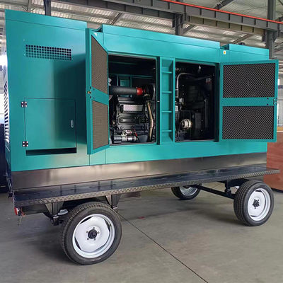 125kva 100kw Тихий тип 60hz Частота электрический генератор дизельный генератор мобильный