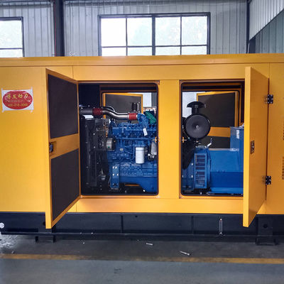 60kva 80kva 100kva 3-фазный водоохлаждаемый дизельный генератор открытого тихого типа 50hz 60hz