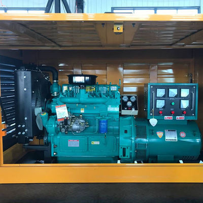 60kva 80kva 100kva 3-фазный водоохлаждаемый дизельный генератор открытого тихого типа 50hz 60hz